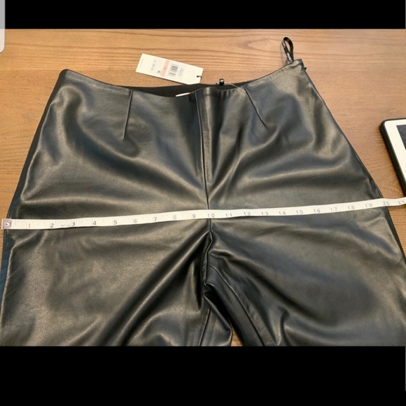 Calvin Klein Faux Leather Pants - Picture 6 of 8